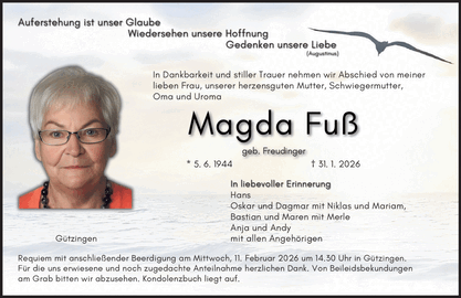 TA Frau Magda