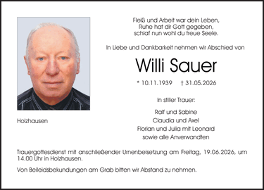 Flei&szlig; und Arbeit war dein Leben
