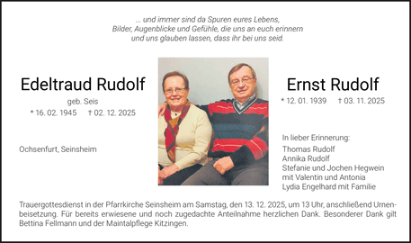 ... und immer sind da Spuren eures Lebens