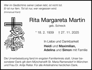 Wer im Ged&auml;chtnis seiner Lieben lebt