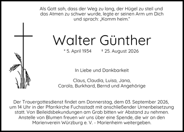 Als Gott sah, dass der Weg zu lang
