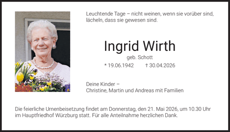 Leuchtende Tage ? nicht weinen