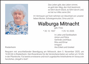 Das Leben gibt, das Leben nimmt