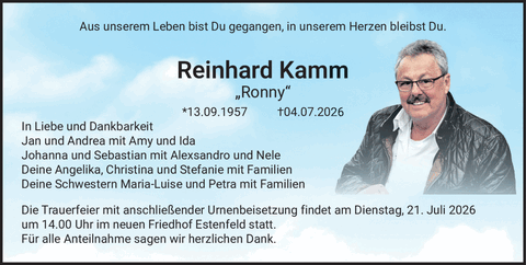 Aus unserem Leben bist Du gegangen