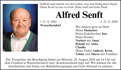 Schlicht und einfach war den Leben