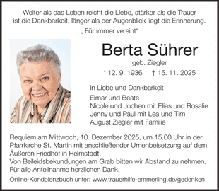 Weiter als das Leben reicht die Liebe