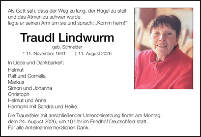 Als Gott sah, dass der Weg zu lang