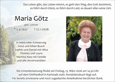 Das Leben gibt, das Leben nimmt