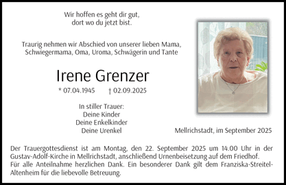 Wir hoffen es geht dir gut