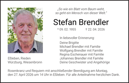 ?So wie ein Blatt vom Baum weht