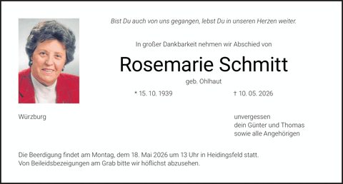 Bist Du auch von uns gegangen
