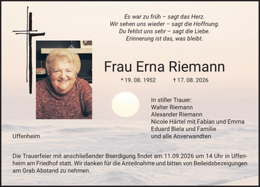 Es war zu fr&uuml;h ? sagt das Herz
