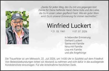 ?Danke f&uuml;r jeden Weg, den Du mit uns gegangen bist
