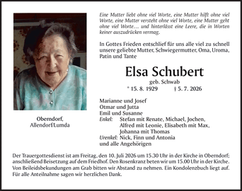 Eine Mutter liebt ohne viel Worte
