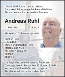 &Uuml;berall sind Spuren deines Lebens