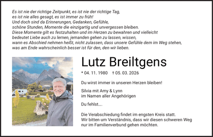 Es ist nie der richtige Zeitpunkt