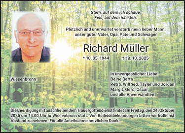 Stern, auf dem ich schaue
