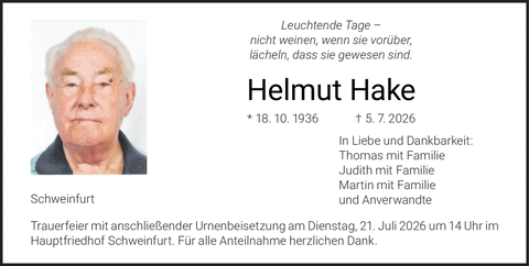 Leuchtende Tage ? nicht weinen