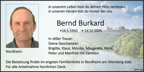 In unserem Leben hast du deinen Platz verlassen