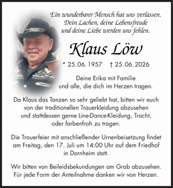 Ein wunderbarer Mensch hat uns verlassen