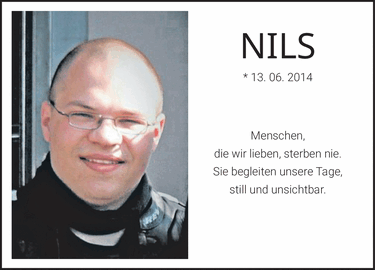 NILS * 13. 06. 2014 Menschen
