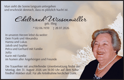 Man sieht die Sonne langsam untergehen und erschrickt dennoch
