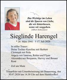 Das Wichtige im Leben sind die Spuren von Liebe