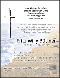 Das Wichtige im Leben, sind die Spuren von Liebe