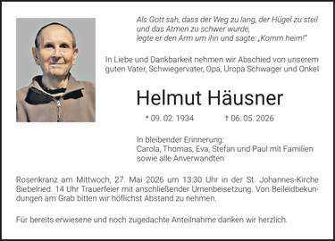 Als Gott sah, dass der Weg zu lang