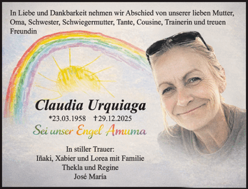 In Liebe und Dankbarkeit nehmen wir Abschied von unserer lieben Mutter