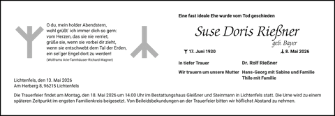 Eine fast ideale Ehe wurde vom Tod geschieden O du