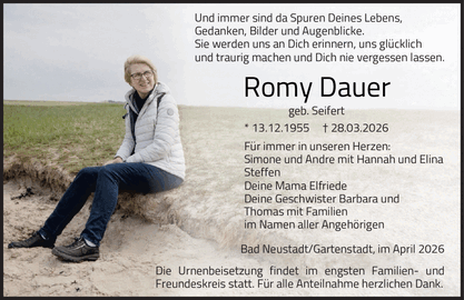 Und immer sind da Spuren Deines Lebens