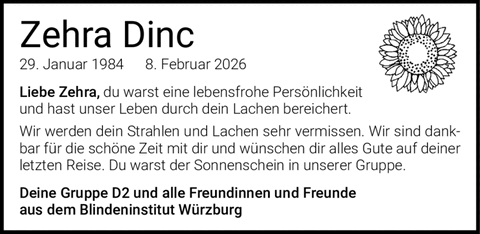 Zehra Dinc 29. Januar 1984 8