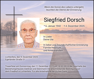 Wenn die Sonne des Lebens untergeht