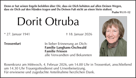 Denn er hat seinen Engeln befohlen &uuml;ber Dir