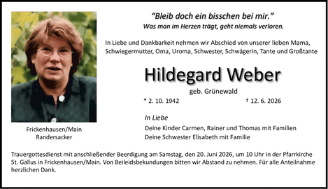 ?Bleib doch ein bisschen bei mir