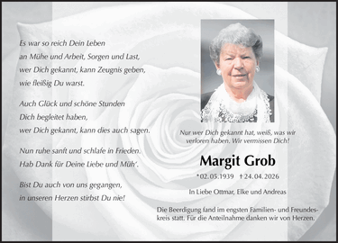 Es war so reich Dein Leben an M&uuml;he und Arbeit
