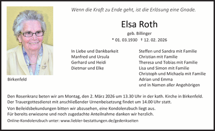 Wenn die Kraft zu Ende geht