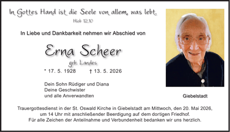 In Gottes Hand ist die Seele von allem