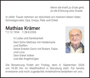 Wenn die Kraft zu Ende geht
