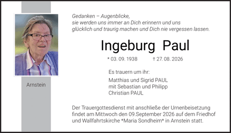 Gedanken ? Augenblicke