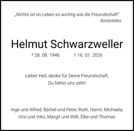 ?Nichts ist im Leben so wichtig wie die Freundschaft?