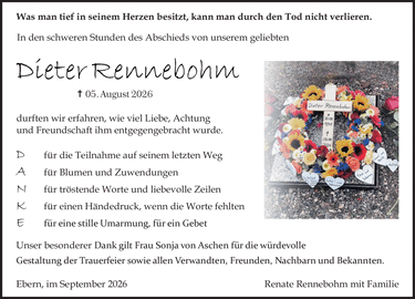 Was man tief in seinem Herzen besitzt