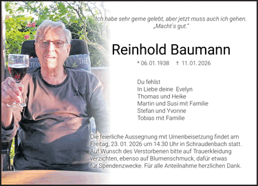 Ich habe sehr gerne gelebt