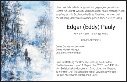 &Uuml;ber drei Jahrzehnte lang sind wir gegangen