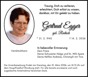 Traurig, Dich zu verlieren