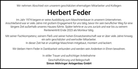 Wir nehmen Abschied von unserem gesch&auml;tzten ehemaligen Mitarbeiter und