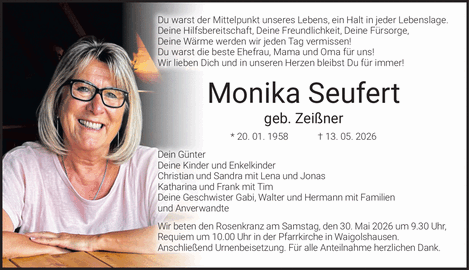 Du warst der Mittelpunkt unseres Lebens