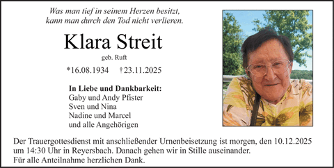 Was man tief in seinem Herzen besitzt