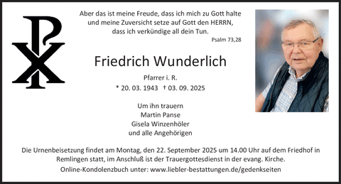 Aber das ist meine Freude